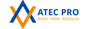 ATEC PRO | Audio · Video · Solutions Logo