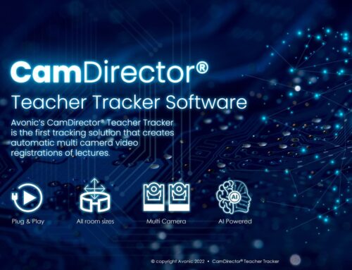 Neuer CamDirector® Teacher Tracker von Avonic