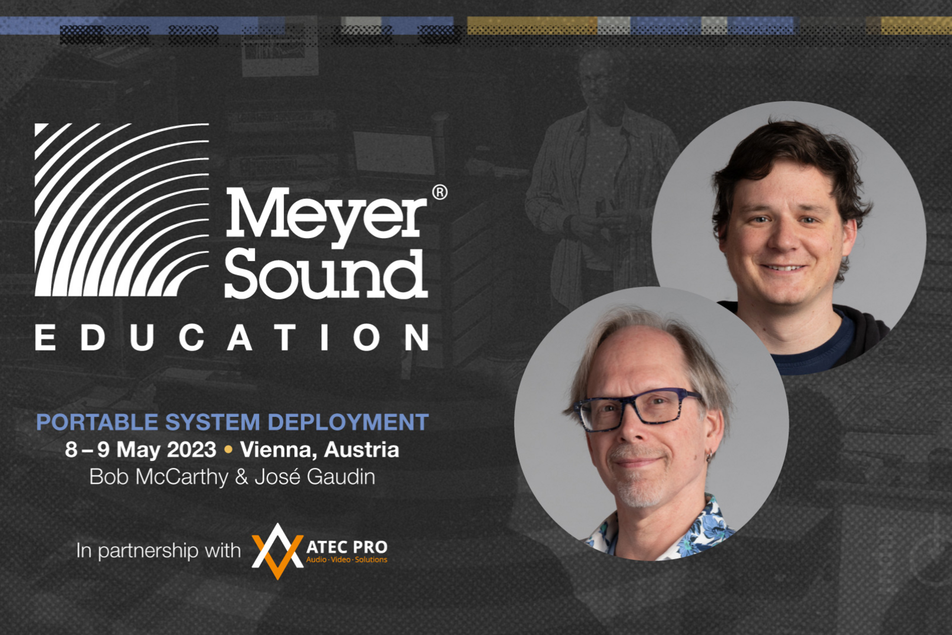 Einladung zur Fortbildung von Meyer Sound | Atec Pro