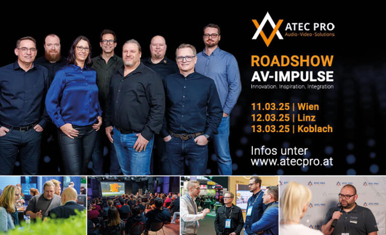 AtecPro lädt zur Roadshow 2025 in Wien, Linz, Koblach